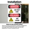 Signmission Safety Culture Sign, 5 in Width, Vinyl Decal, Rectangle OS-2PACK-DS-D-57-VS-1180 - alternate 3